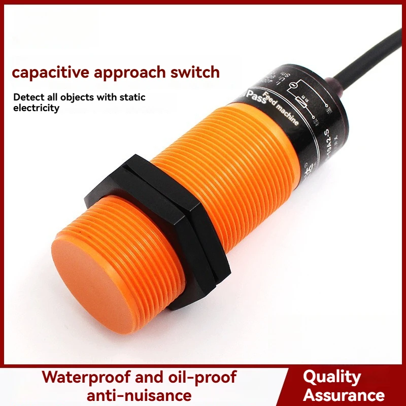 Limit Proximity Switch Liquid Level Sensor Breeding Feed Sensing Probe Normally Closed M30 Two-wire Capacitor Type
