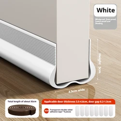PVC Flexible Door Bottom seal Strip Weatherstrip Under Door Draft Stopper Sealing Strip OundProof Gasket Window Draft Guard