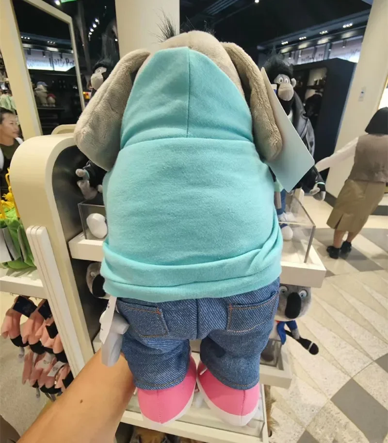 1 قطعة جديد الأصلي ديلوكس الغناء القطيفة مينيا كبيرة أفخم من فيلم الغناء هدية عيد الميلاد 35 سنتيمتر