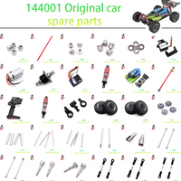 WLtoys 144001 144010 124016 124017 124018 124019 RC Car Original Spare Parts Cardan Shaft Dog Bone Rear Axle Car Accessories