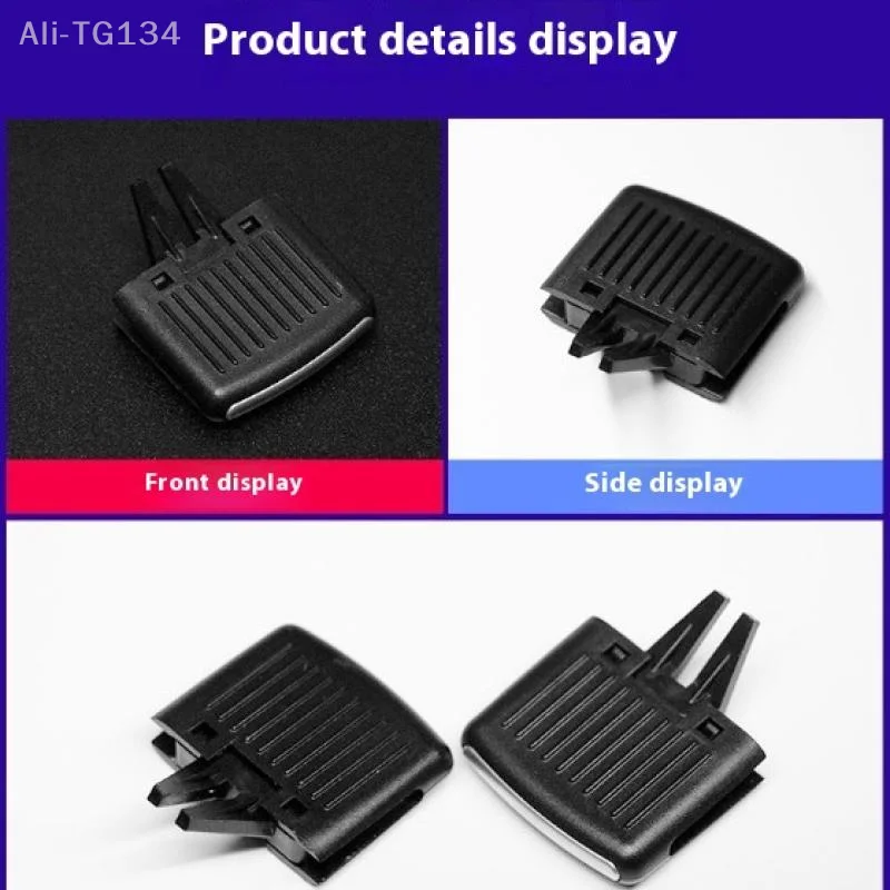 A5 MK5 Golf 5 R32 Konijn Sagitar 2006-2011 Auto Front Dash A/C Airconditioning Vent Outlet Passen Clip 1 Stuk