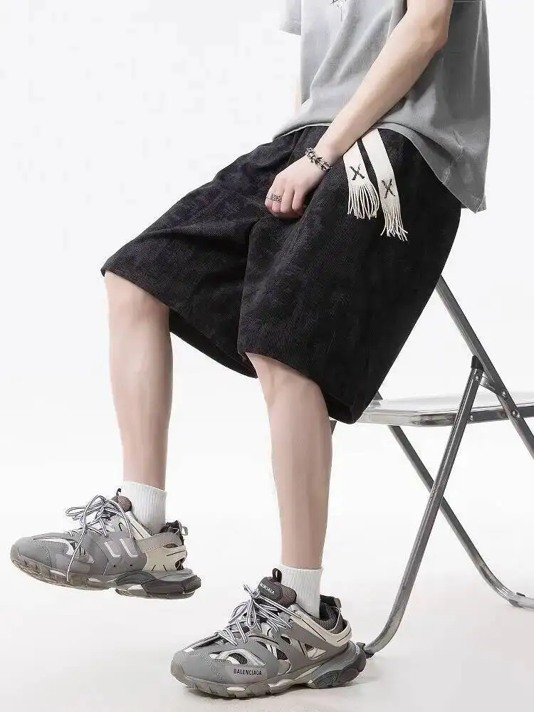 2025 Summer Drawstring Shorts Men Casual Jogger Sweathshorts Casual Classic Workout Gym Running Sports Shorts