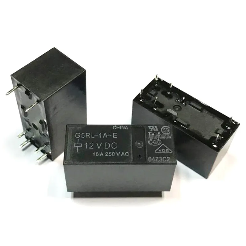 

NEW G5RL-1A-E 12VDC G5RL-1A-E-12VDC G5RL 1A E 12VDC DC12V 12V 16A 250VAC Relay DIP6