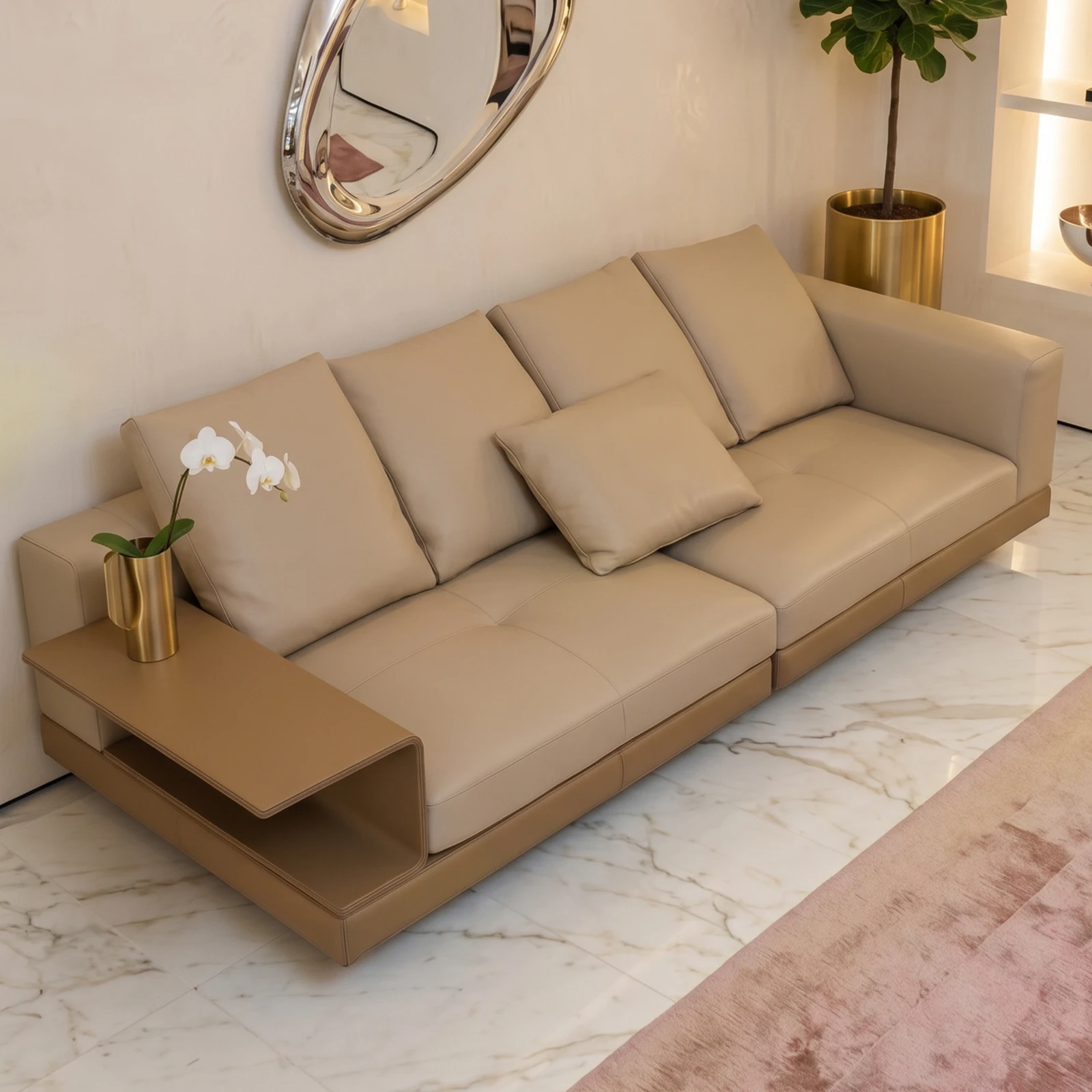 #Design Modern Designer Premium Italian Chesterfield Reclining Villa Sofa Set Genuine Leather Luxury Modular Furniture