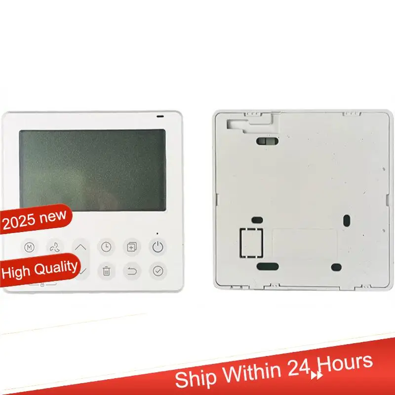 ~【On Sale】For Midea Central Air Conditioning Line Controller KJR-120N(X6W)/B-GEF Manual Control Panel