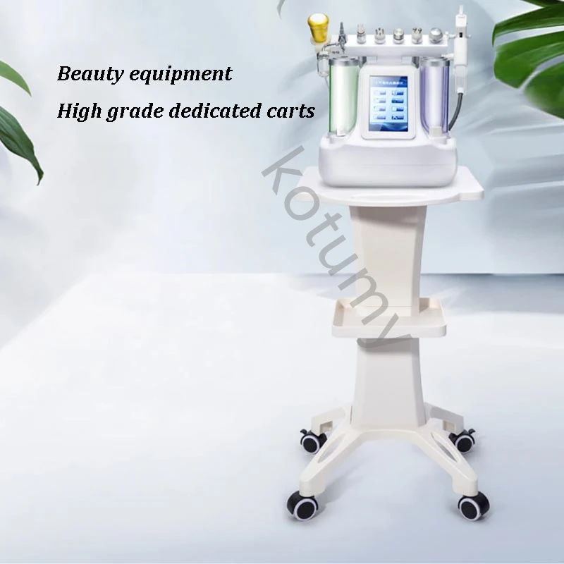 Beauty Instrument Cart Salon Spa Trolley Stand with Wheel Cart Holder Storage Shelf Tattoo Equipment