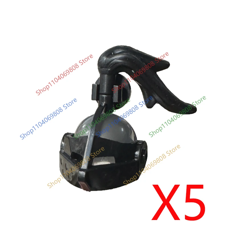 MOC Mittelalterlicher Ritter Figur Bausteine Zubehör Helm Maske Rüstung Jäger Umhänge Scheide Speer Mini-Bausteine Spielzeug Geschenke N24