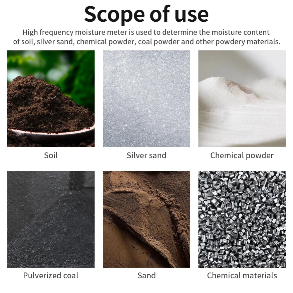 متعددة الوظائف عالية التردد الرطوبة مقياس الرطوبة الرطوبة عداد المياه منع التلف تسوس سبب تخزين الرطوبة