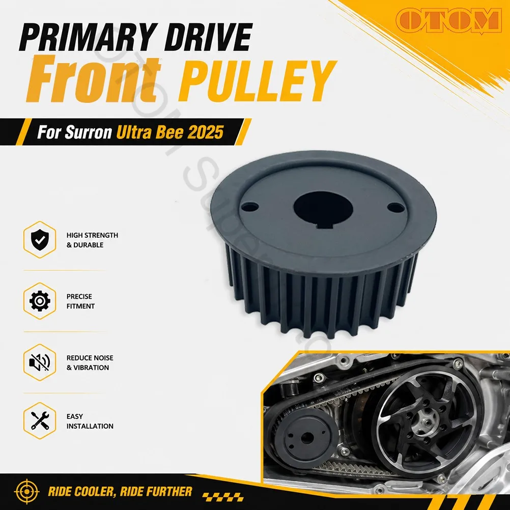 For Surron Ultra Bee 2025 Motorcycle Primary Drive Front Pulley Wheel Belt Transmission Gear SUR-RON UltraBee Electric Bike Part