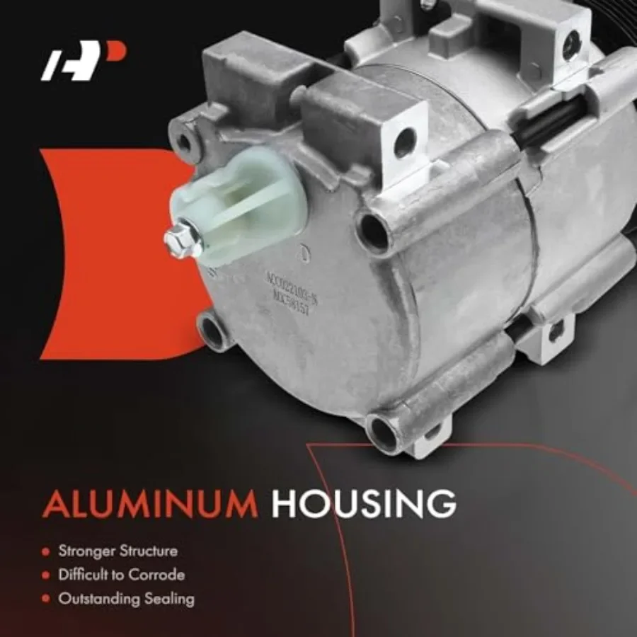 Kompresor AC Pendingin Udara dengan Kopling Dirancang untuk Sistem Pendingin Kendaraan di Freestar 2004-2007, Windstar 1999-2003, dan Merc