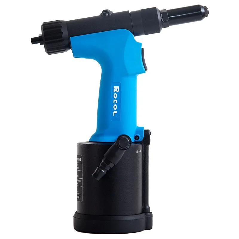 Industrial Pneumatic Blind Rivet Gun Air Heavy Duty Automatic Self Suction 2.4-6.4mm Stainless Steel 3/16\