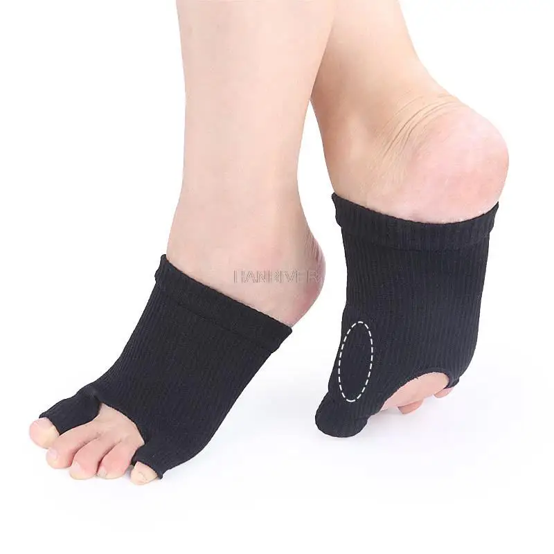 2 pairs Men's and women's forefoot invisible compression exercise Functional compression socks Basketball set Two-toed split-toe