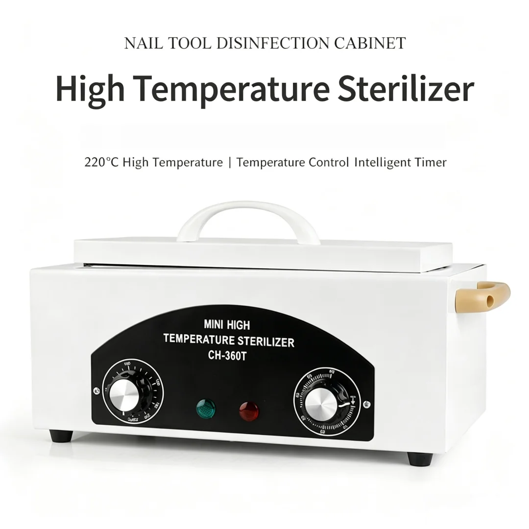 CH360T High Temperature Sterilizer Household Beauty Nail Tool Disinfection Machine Dental Oral Tweezers Instrument Sterilization