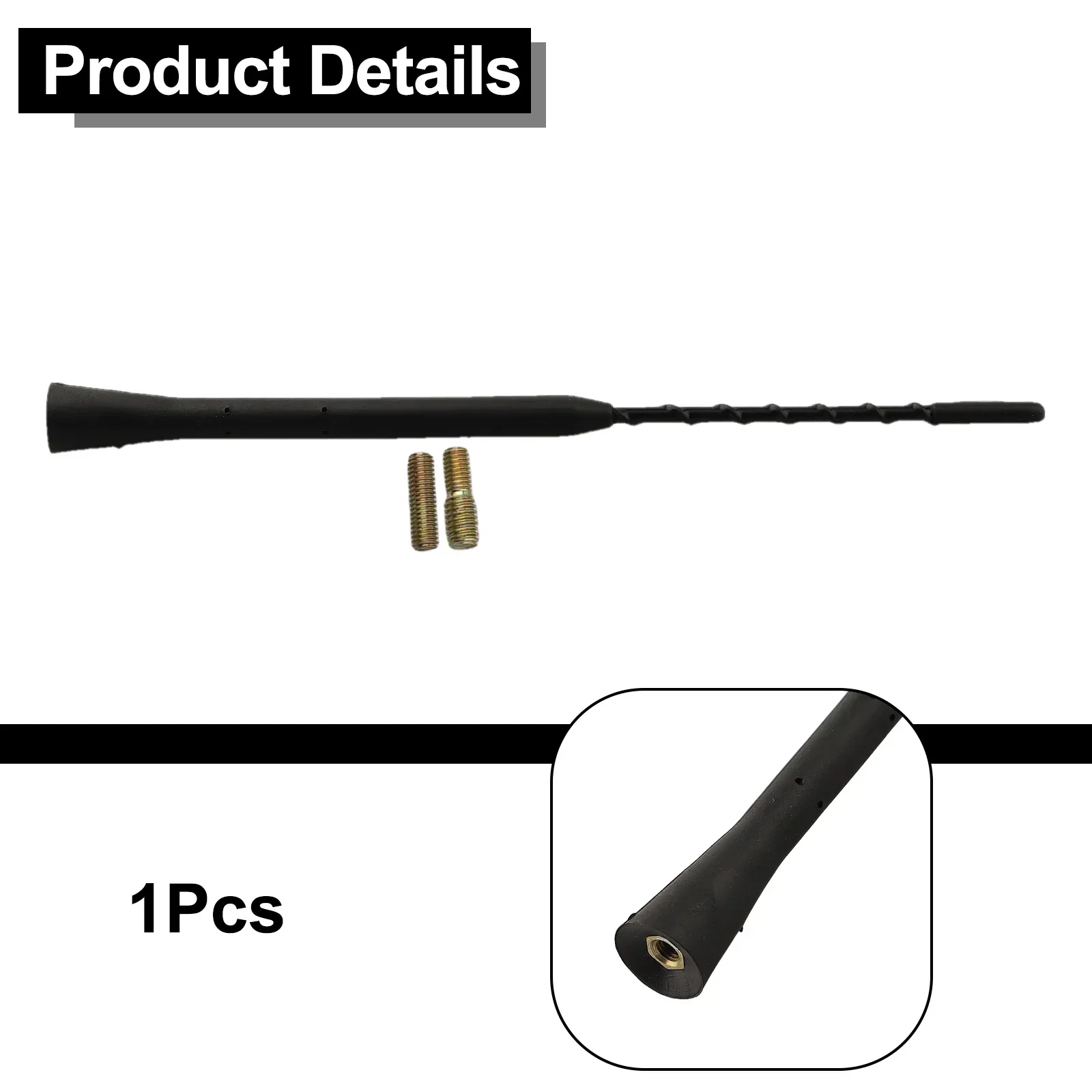 

Car Exterior Accessory 22CM Car Antenna Antenna Pole For BMW Non-deformation Quick Installation Wear-resistant