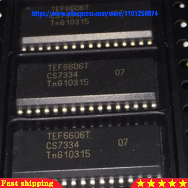 5pcs/lot TEF6606 TEF6606T SOP-32 In Stock