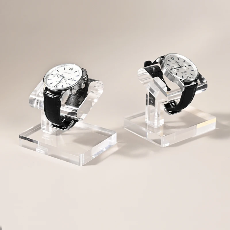 Stojak ekspozycyjny na zegarki Ciyye, wysokiej klasy, akrylowy, na zegarki na rękę, bransoletki, z odpinanymi elementami, stojak do przechowywania, ekspozytor do zegarków.