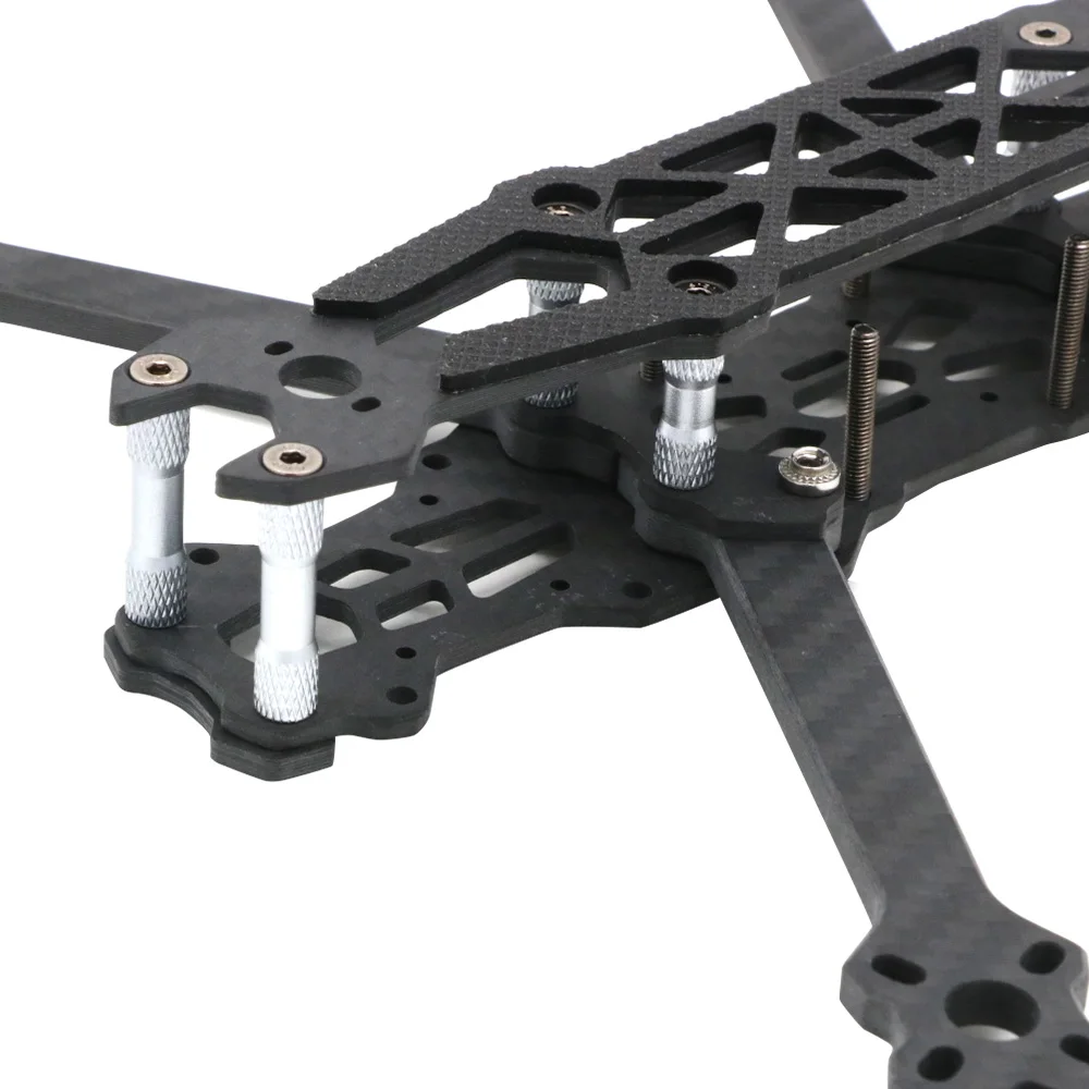 Mark4 7Inch Koolstofvezel Frame 295Mm Armdikte 5Mm Voor Mark4 Fpv Racing Drone Quadcopter Freestyle Frame Kit
