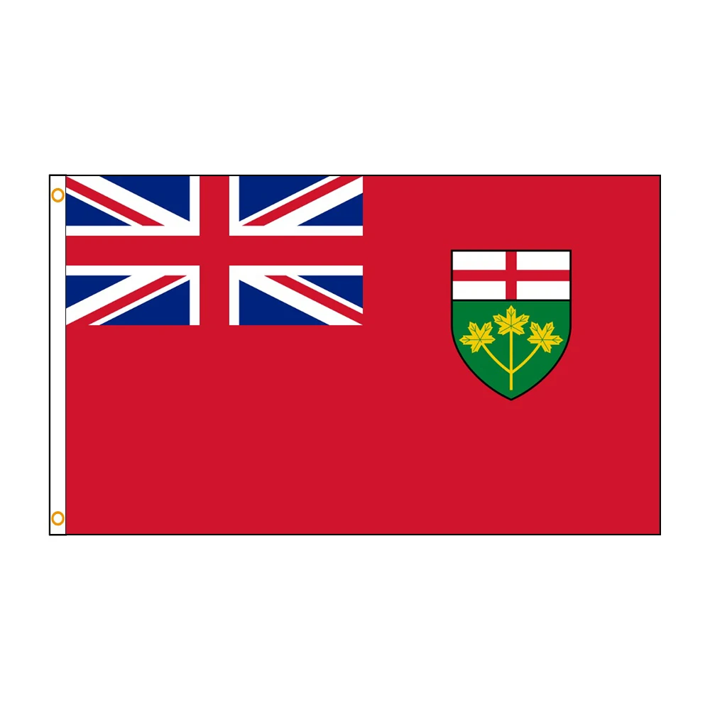 90x150 см Флаг Канады, Онтарио, полиэфир, печатная фотография, флаг
