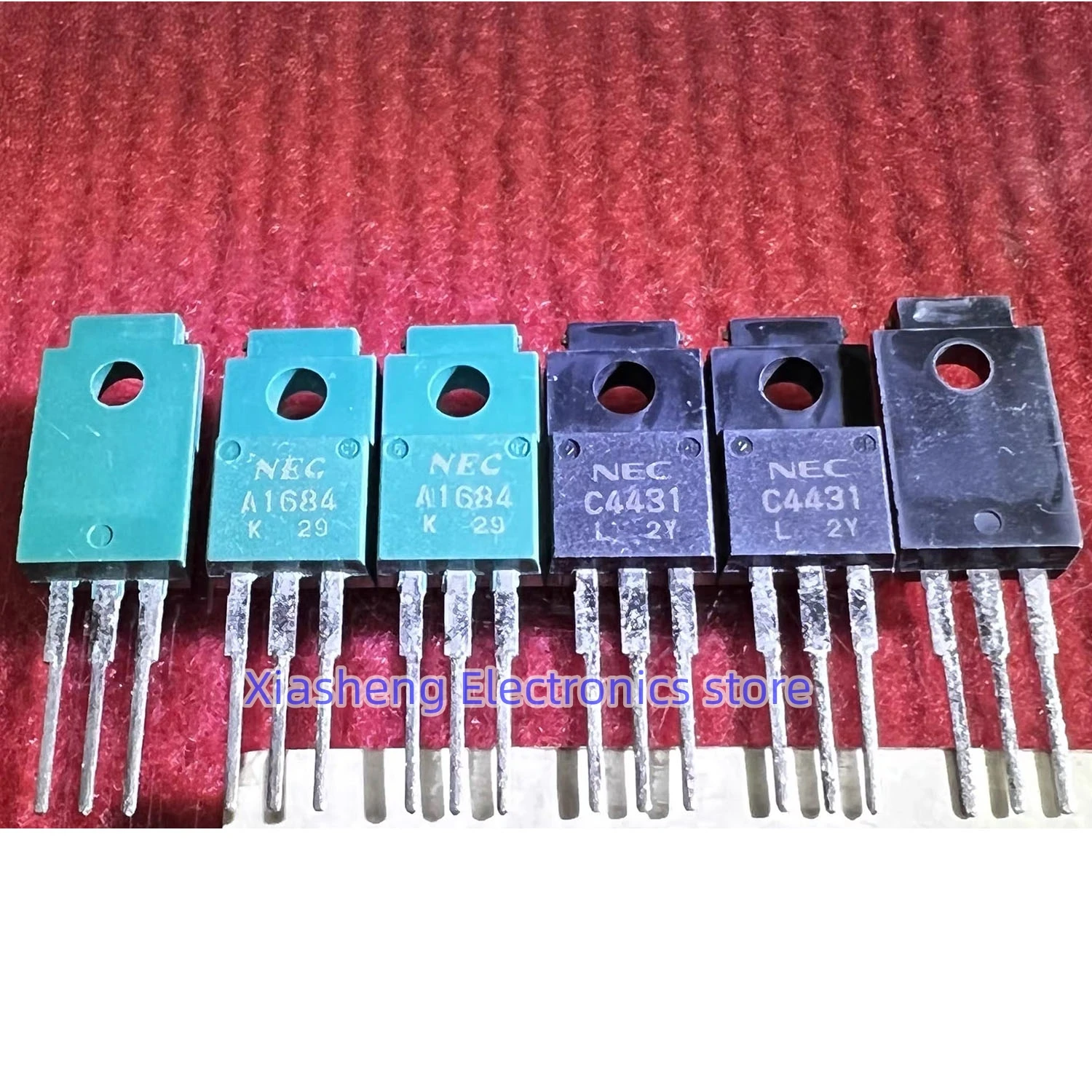 New Original 10Pairs 2SA1684 A1684 + 2SC4431 C4431 TO-220F Transistor In Stock Good Quality