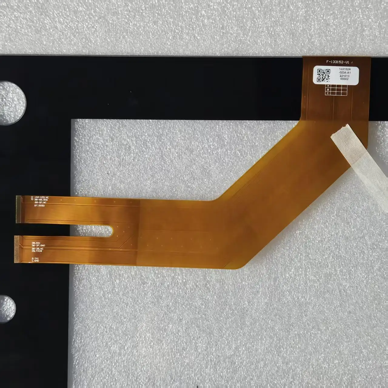 

Черный для F-133152-V1, 13,3-дюймовый емкостный сенсорный экран, дигитайзер, внешняя стеклянная панель 400x239 мм