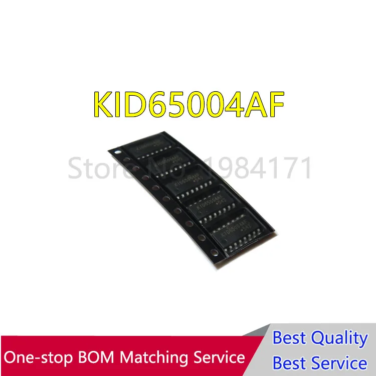 5Pcs KID65004AF KID65004 SOP16 KID65004AF-EL/P SOP BIPOLAR LINEAR INTEGRATED CIRCUIT (7 CIRCUIT DARLINGTON TRANSISTOR ARRAY) IC