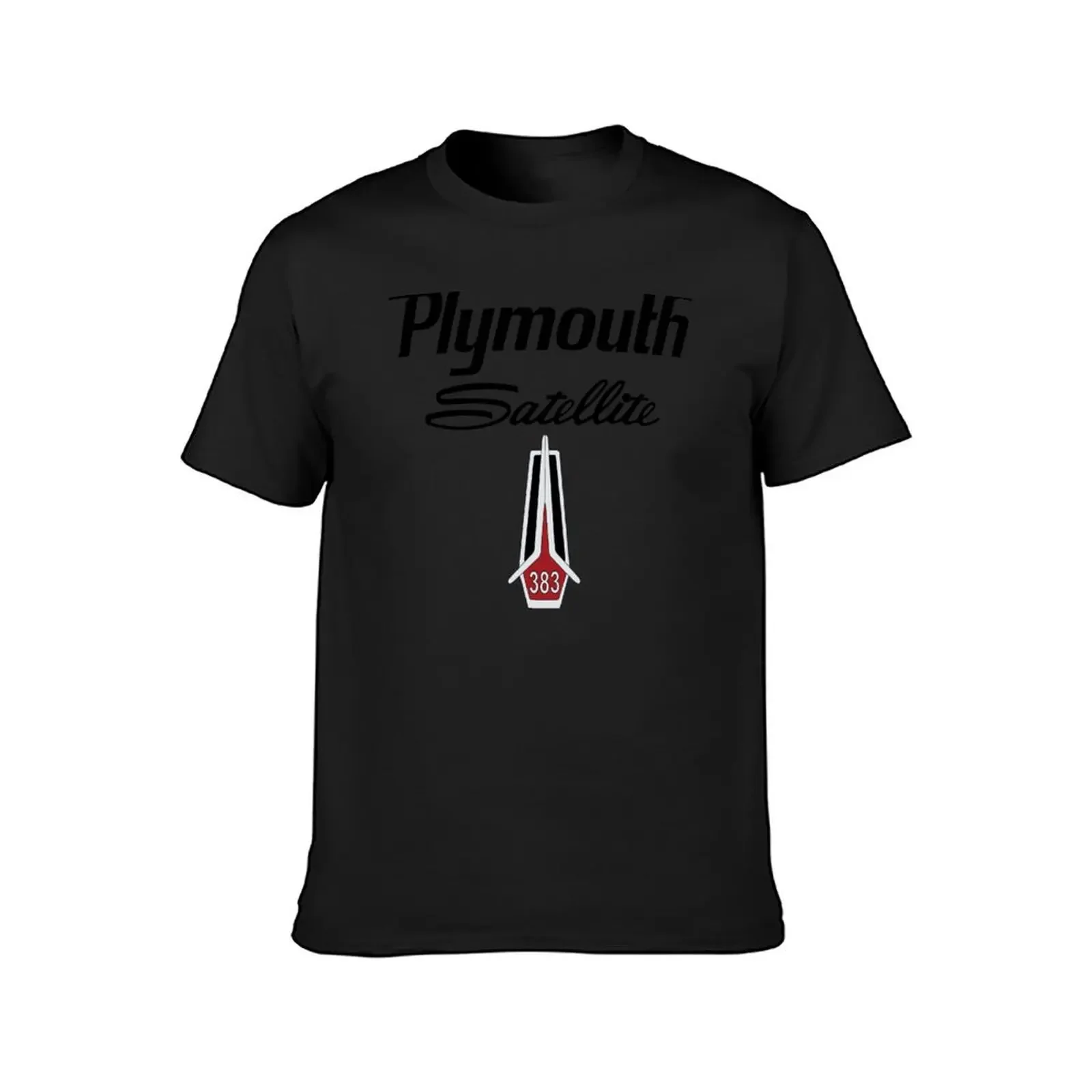 Plymouth Satellite 383 T-Shirt Short sleeve tee quick drying customs design your own oversized mens graphic t-shirts hip hop