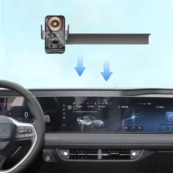 For Ford Mondeo MK5 2023 2022 2024 Car Mobile Phone Holder GPS Navigation Screen Fixed Cell Phone Bracket Accessories