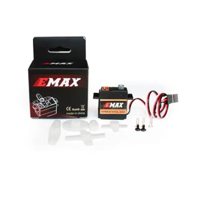 EMAX ES09MD HV 6-8.4V Uniwersalne, wysokonapięciowe, metalowe serwo cyfrowe do helikopterów RC UAV, samolotów, ciężarówek, łodzi, części samochodowych