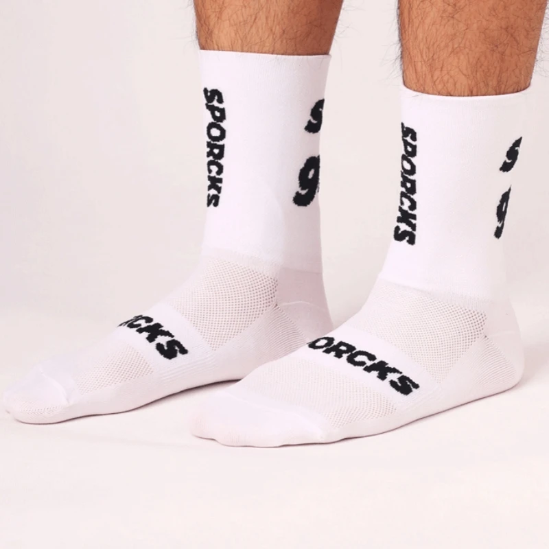 

Unisex Breathable absorbent socks thickened Competitive cycling socks Compression Bicycle sport socks Quick-drying men's socks