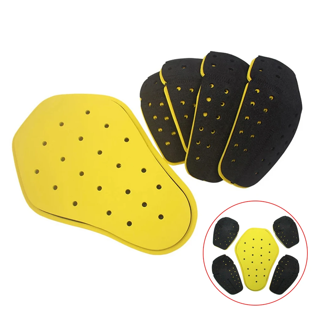 EVA Motorcycle Jackets Insert Protective Gear Anti-fall Elbow Knee Pads Back Protector Lightweight Motorbike Clothing Equipment