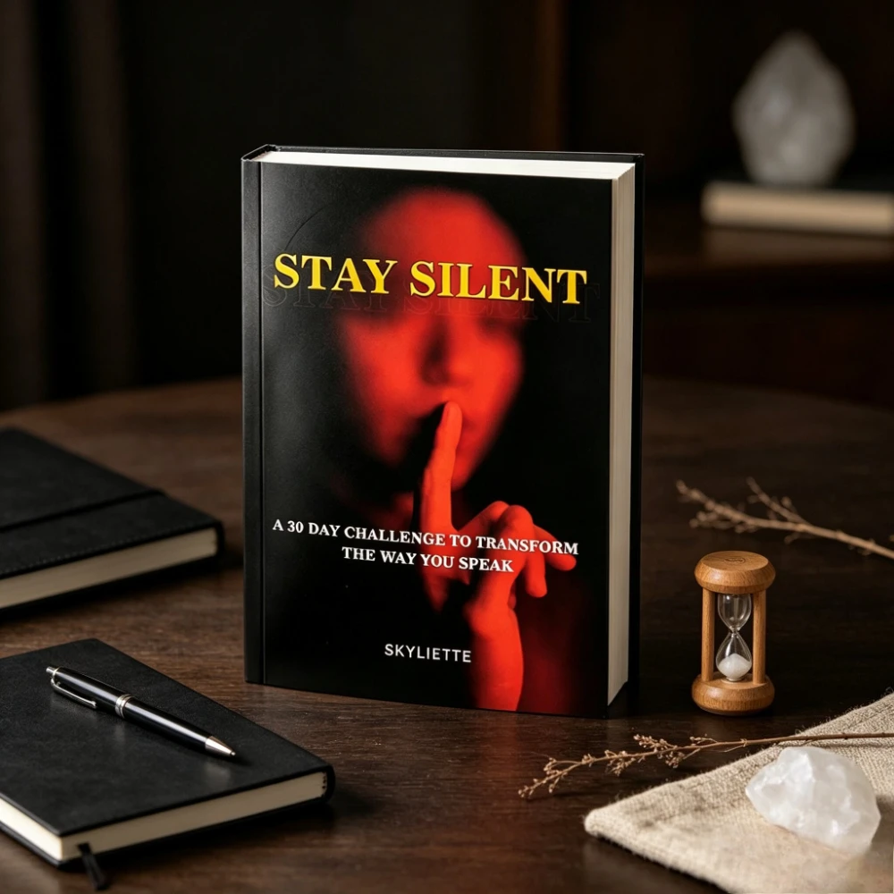 Stay Silent 30 day expression training plan to cultivate silence wisdom and optimize language expression ability