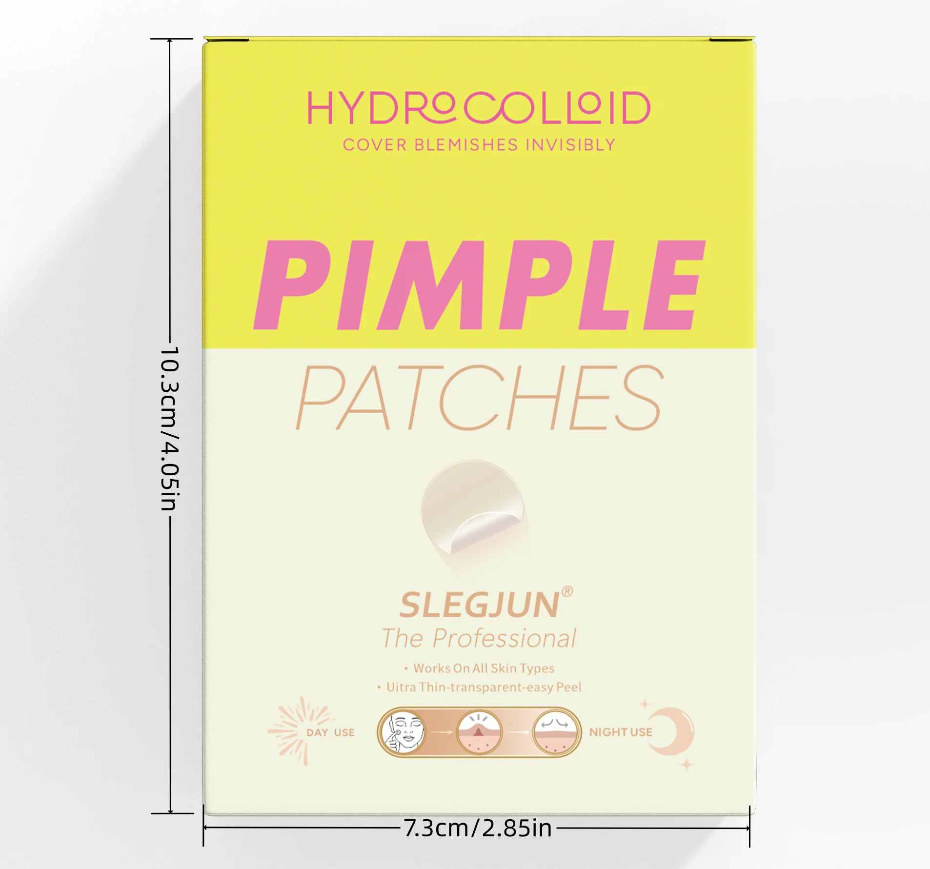 40/36 قطعة من رقع حب الشباب على شكل نجمة متعددة الألوان، رقع حب الشباب للوجه، رقع حب الشباب المخفية، ورقع البثور، رقيقة جدًا. #6