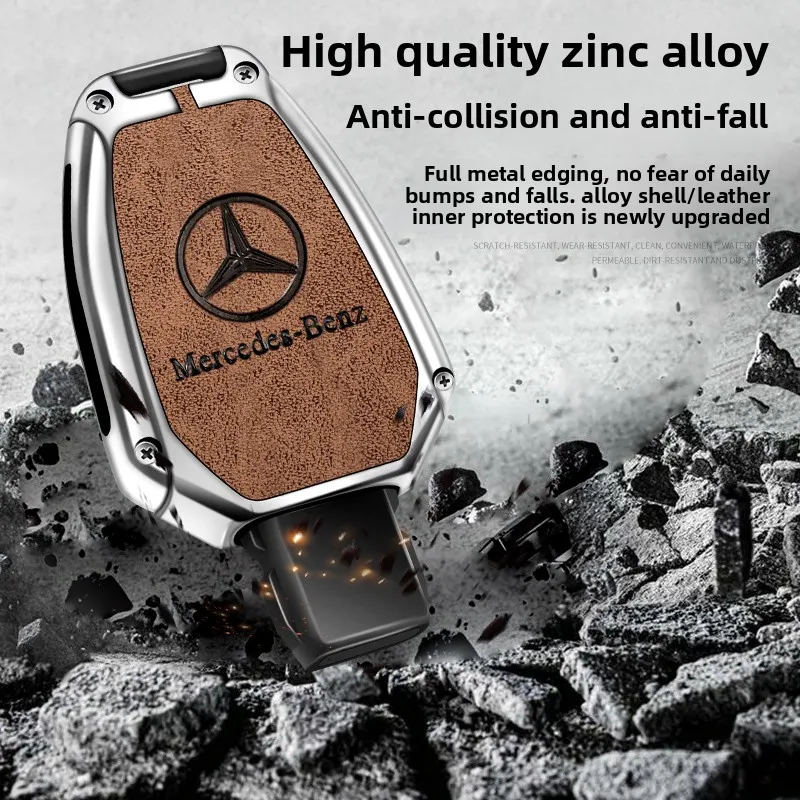 Mercedes Benz W204 C200 C230 C180K Key Set GLK300 Shell Package Suitable for 08 10 11 13 C Model Key Shell Replacement