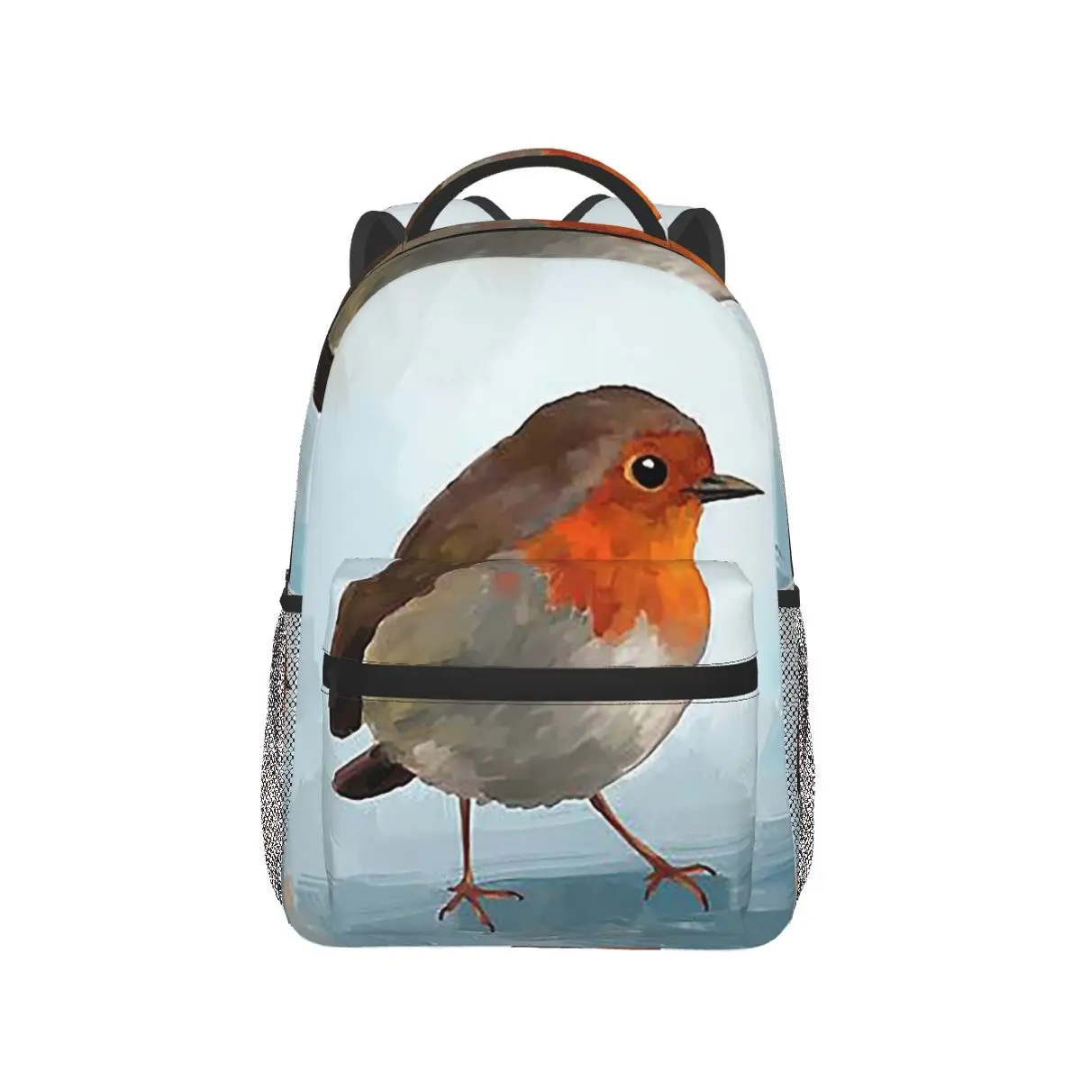 Robin Backpacks Boys Girls Bookbag Children School Bags Cartoon Laptop Rucksack Shoulder Bag Large Capacity