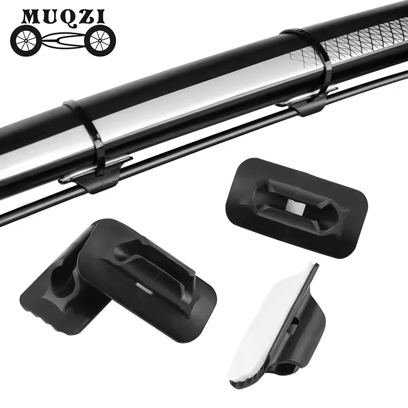 MUQZI 4pcs MTB Bike Brake Shifter Cable Housing Guide Clips Derailleur Cable Line Tube Base Clip