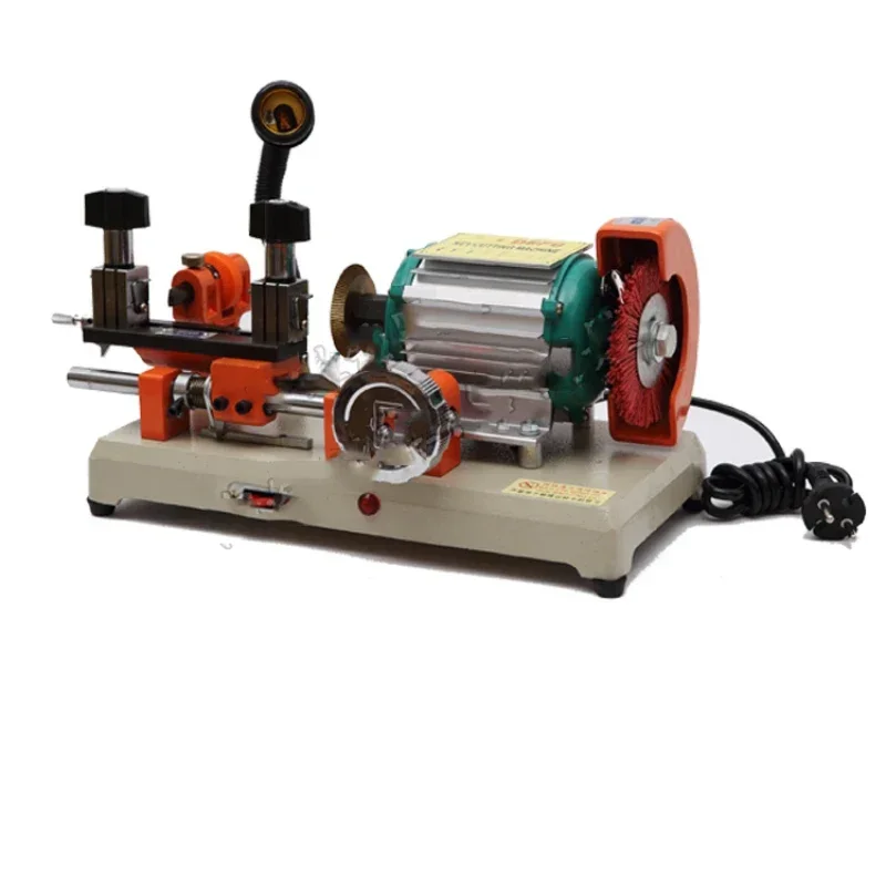 New 220VHorizontal Key Cutting Machine With Key Cutting Machine Manual Knife With Fine-Tuning Guide Pin Key Duplicating Machine