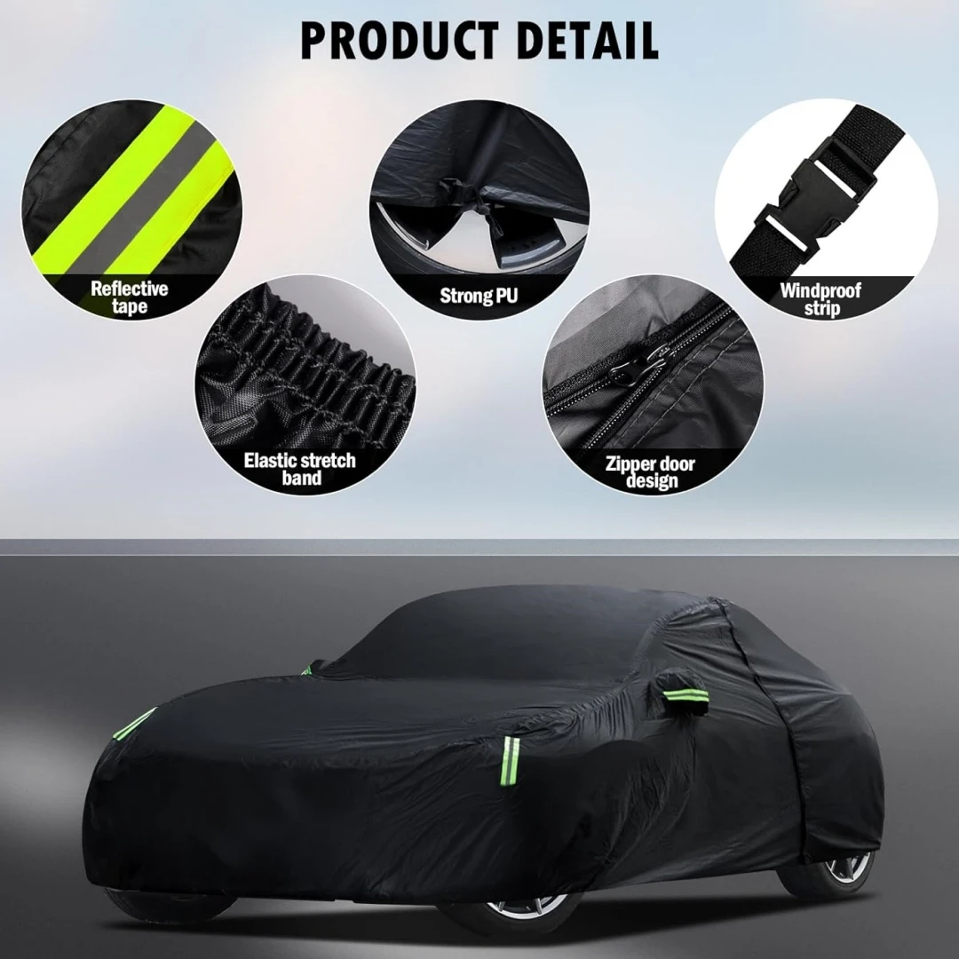 Car Cover Custom Fit for Mazda MX-5 Miata Waterproof All Weather for Automobiles Full Exterior Cover Sun Rain Snow Protector