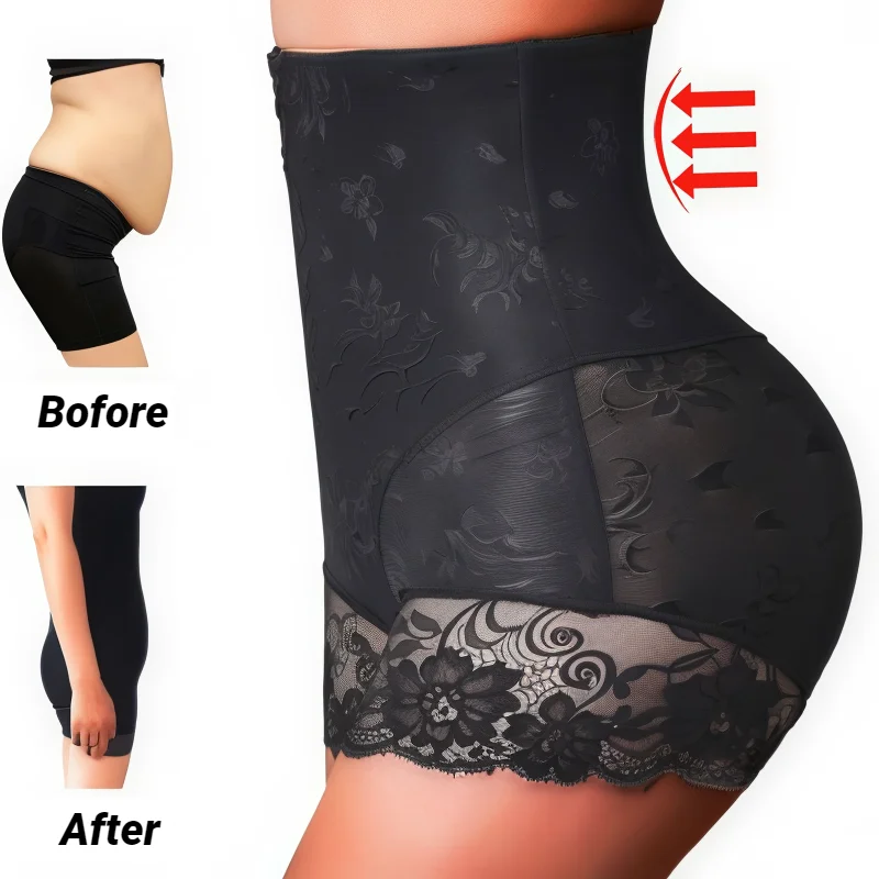 Women High‑Waist Zipper Body Shaper Shorts Tummy Control Compression Shapewear For Smooth Body Contouring Daily Under‑Dress Wear