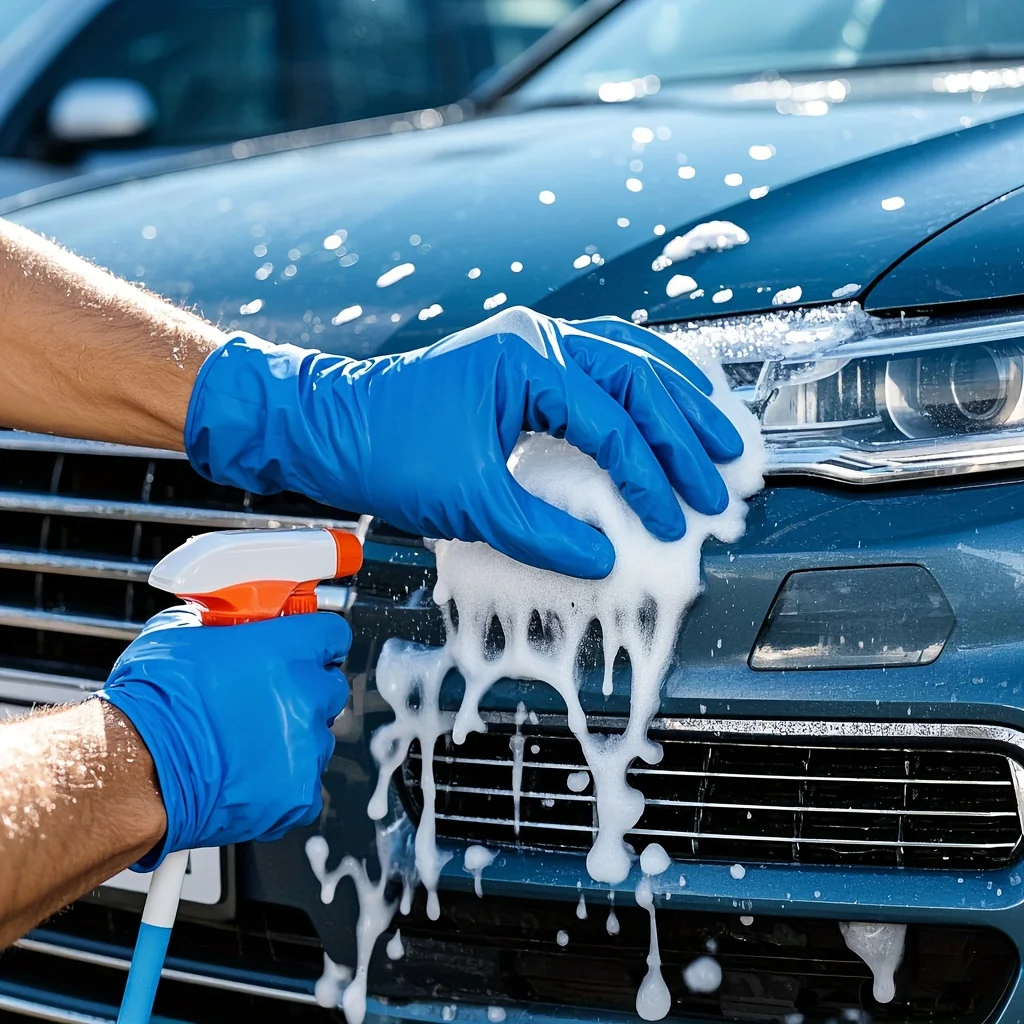 

[Clearance]KLIZZA Blue Nitrile Gloves, 1000pcs, S/M/L/XL Sizes, 6mil Thick Latex And Powder Free, Disposable Non-Sanitized Gloves for Inspection, Food Preparation, Cleaning And More.