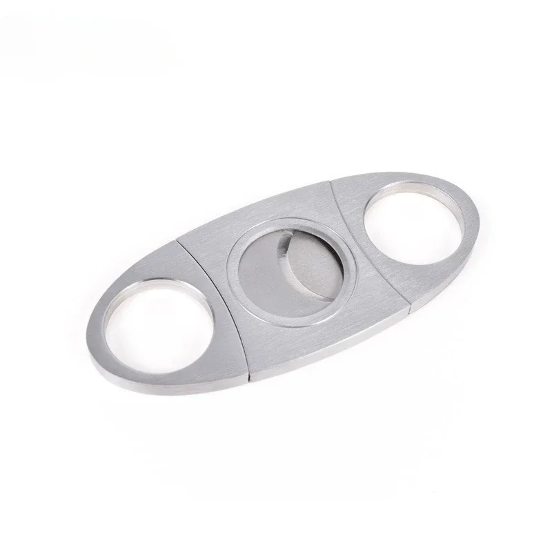 Stainless Steel Cigar Cutter Metal Classic Cutter Cigar Scissors Gift Puncher Cutting Knife Cigar Accessory