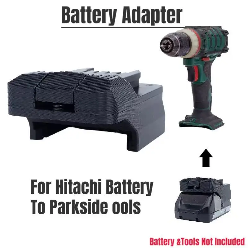 

Преобразователь для адаптера литиевой батареи Hitachi 18 В для аккумуляторных инструментов Lidl Parkside X20V (инструменты и аккумулятор в комплект не входят)