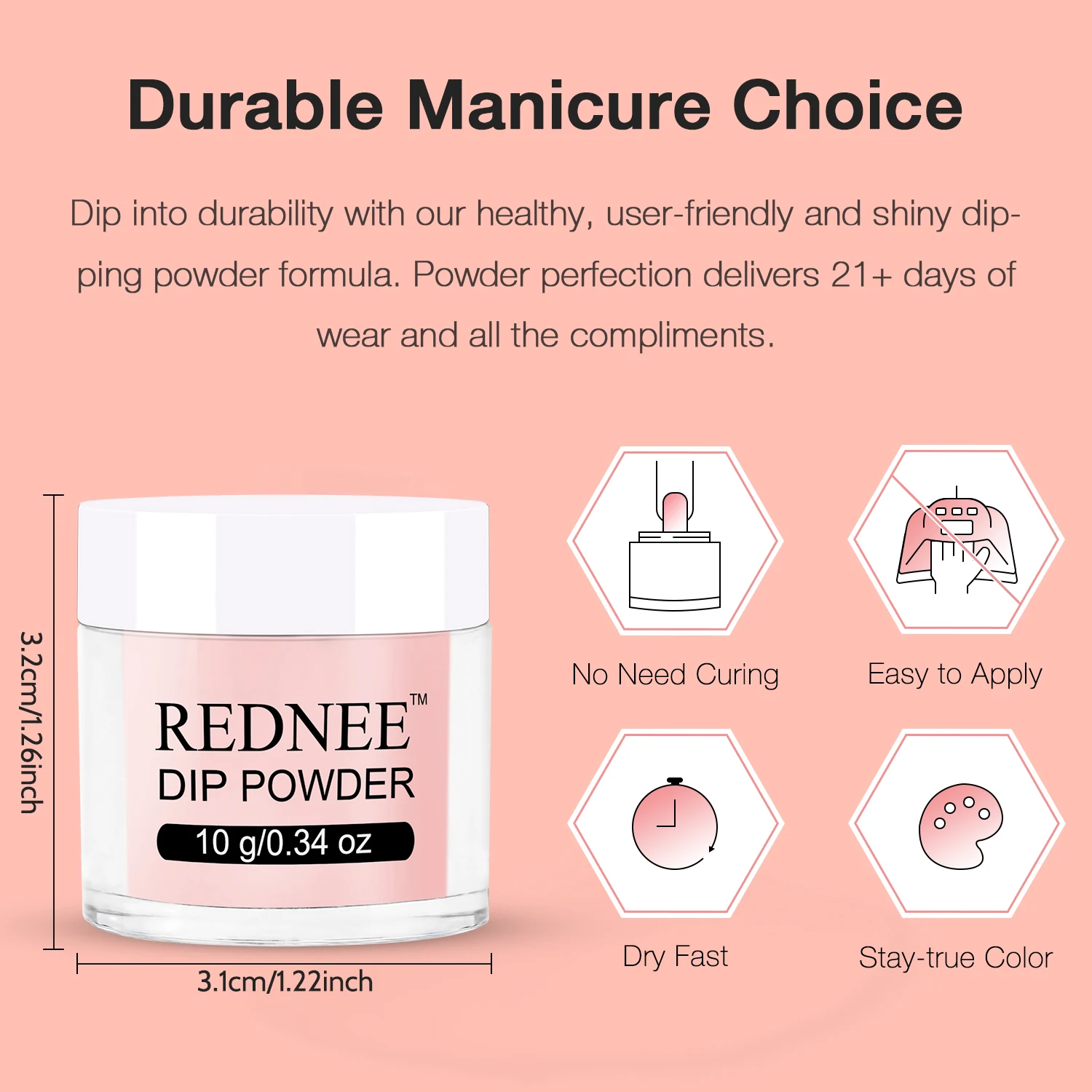 12 لونًا ورديًا مسحوق غمس وقاعدة منشط معطف علوي وأدوات أساسية للمبتدئين بتصميم فني للأظافر هدايا نسائية #4