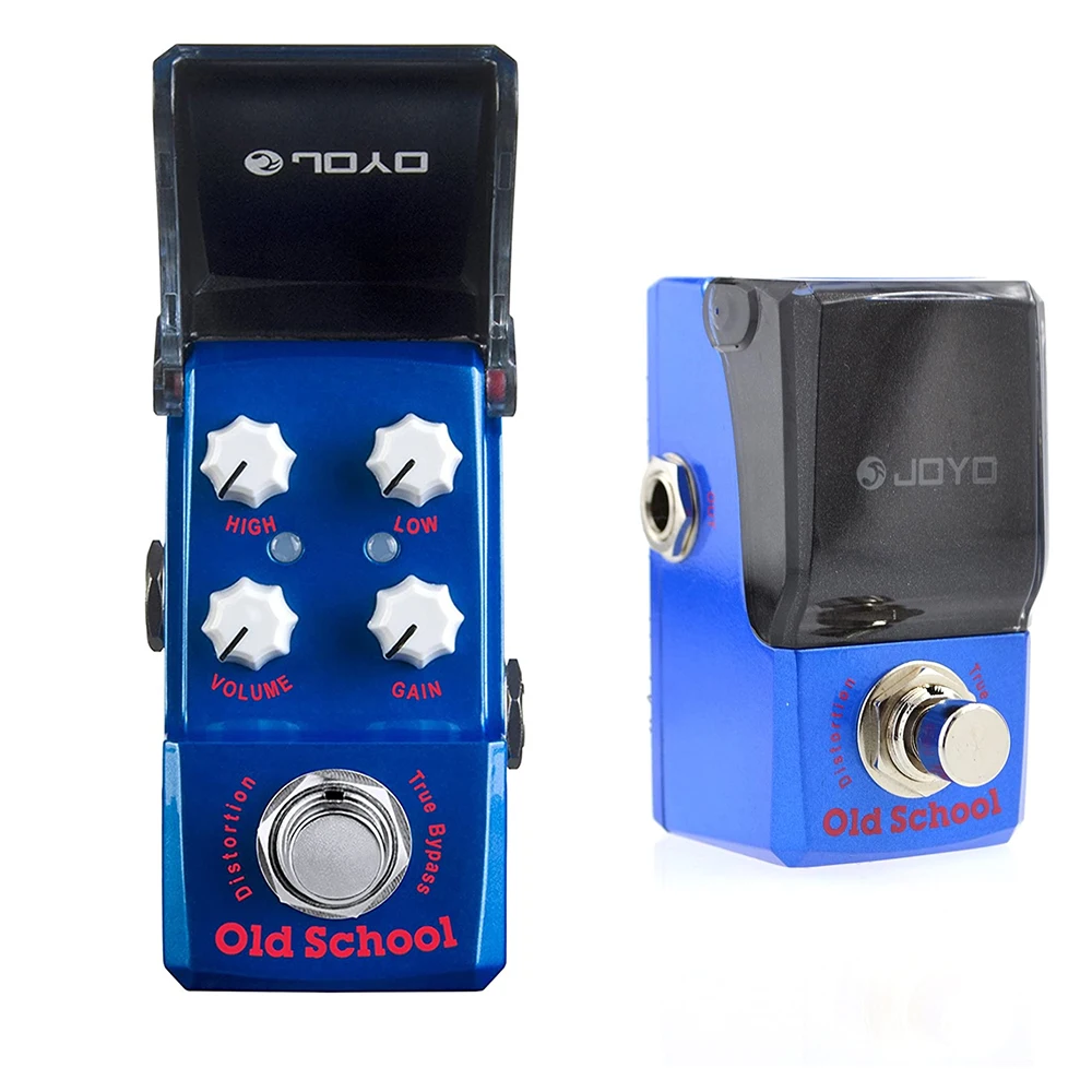 JOYO JF-313 تأثيرات الغيتار الكهربائي مصغرة دواسة الرسم الكلاسيكية آثار الصخور الغيتار أجزاء الاكسسوارات المدرسة القديمة الرجعية تشويه