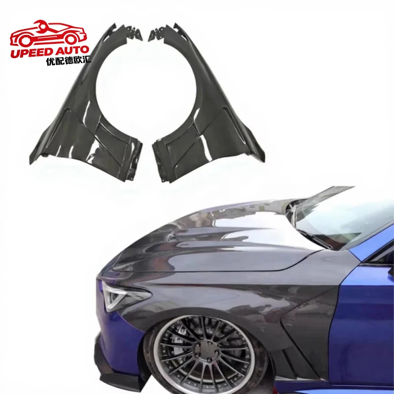 

Suitable for Customized Car Body Kit Black Honeycomb Carbon Fiber Infiniti Q50 Q60 Upgraded 2014 2015 2016 2017