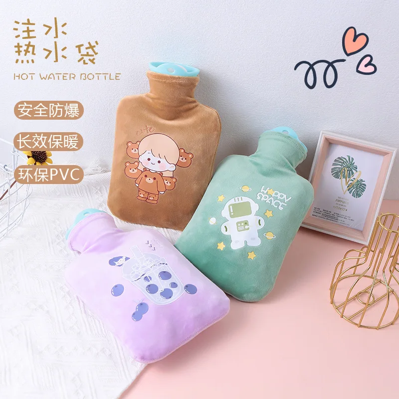 Heat Bag Mini Hot Water Bottle Handbags Reusable Hand Warmer Cute Household Items Hot Bag for Pain Remove Winter Products Jug