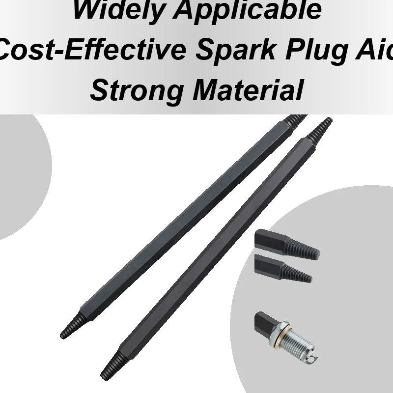 

Spark Plug Remover Damaged Spark Plug Repair Tool Professional Reverse Thread Tap Double-Ended Remover For Motorcycle Automotive