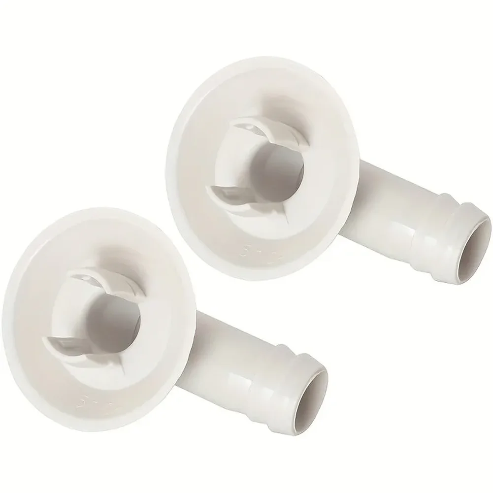 AC Drain Hose Connector Adapter Pack for Window Air Conditioners Ensures Reliable Condensate Flow to Drain Pipes