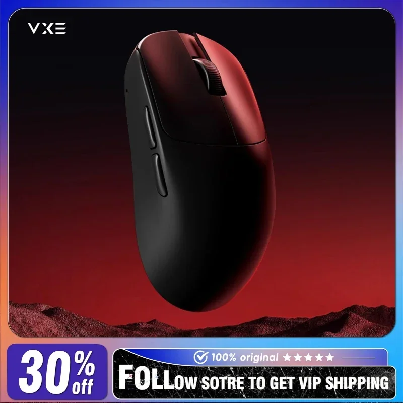 VGN VXE MAD R Major Series Mouse PAW3950 Sensor FPS Pc Customized Gaming Accessories 36g 8K Ultra Lightweight Wireless Mouse