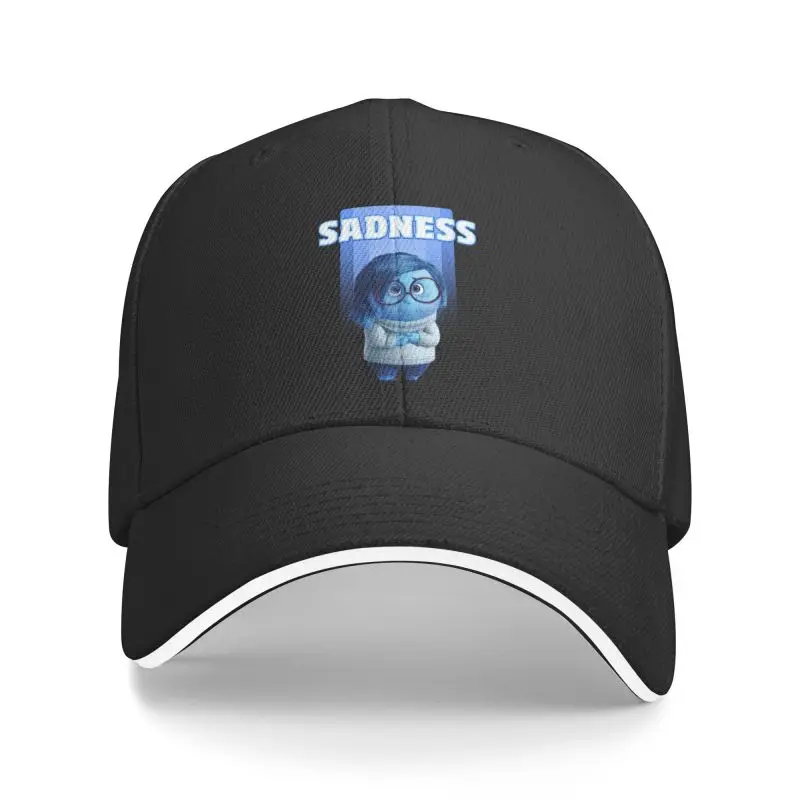 

Custom Inside Out Sadness Baseball Cap for Women Men Adjustable Dad Hat Outdoor