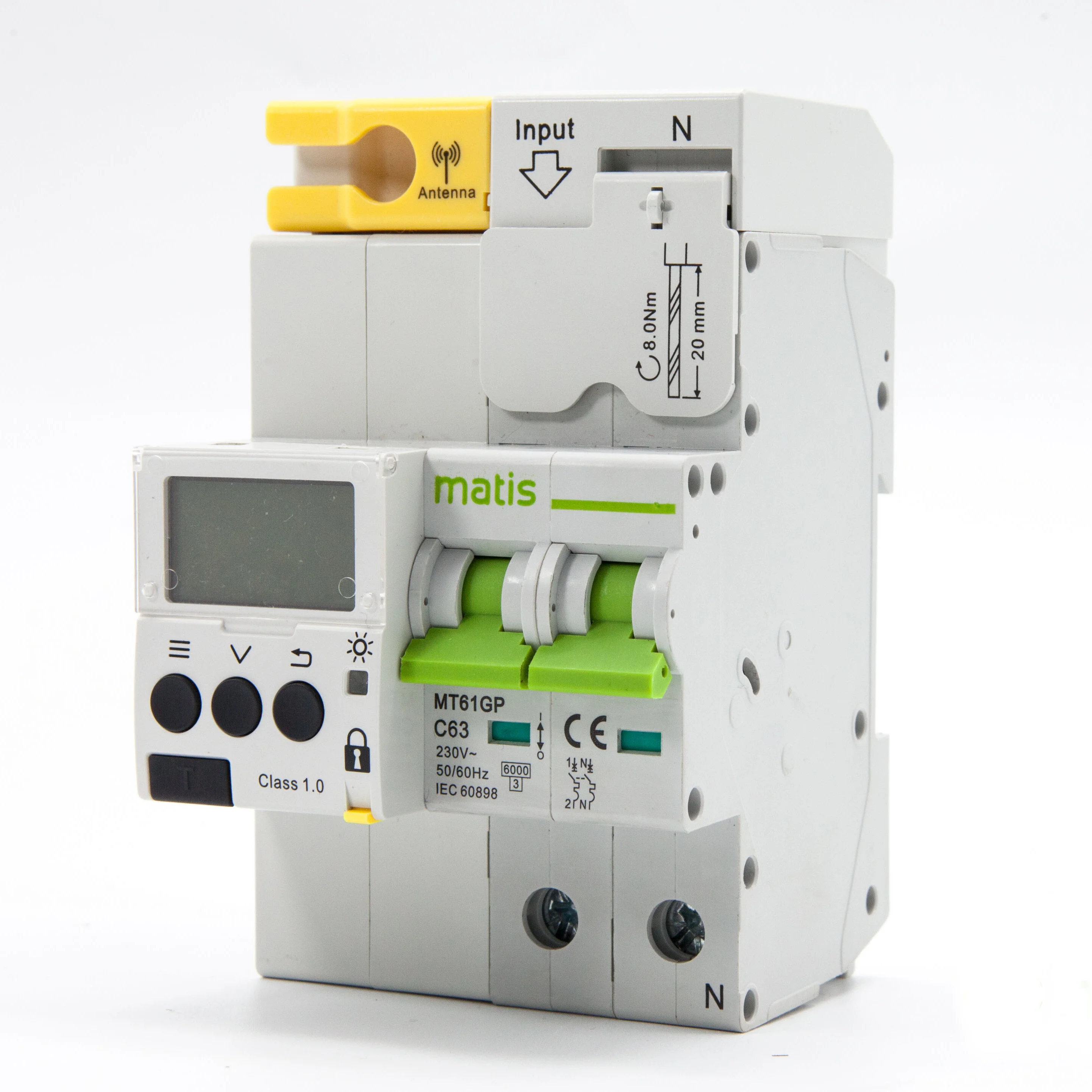 2026 Matismart 4G Electricity Prepaid Modbus Circuit Breaker 3 Phase Wifi Smart Energy